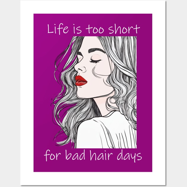 Bad Hair Days Wall Art by ArtShare